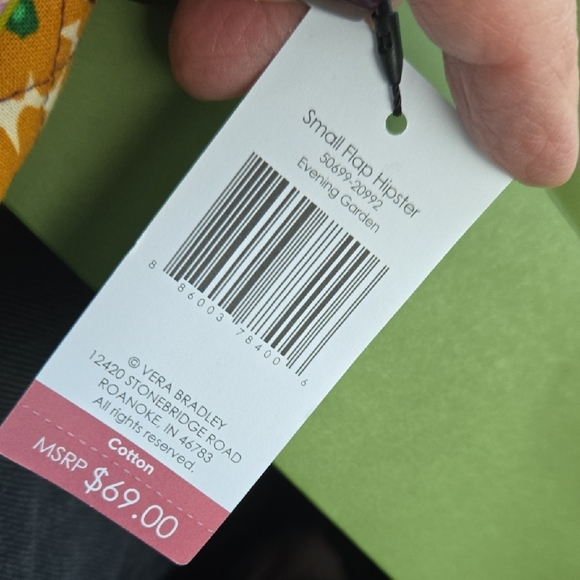 Nwt Vera Bradley Colorful Floral Crossbody Or Shoulder Bag - Picture 3 of 4